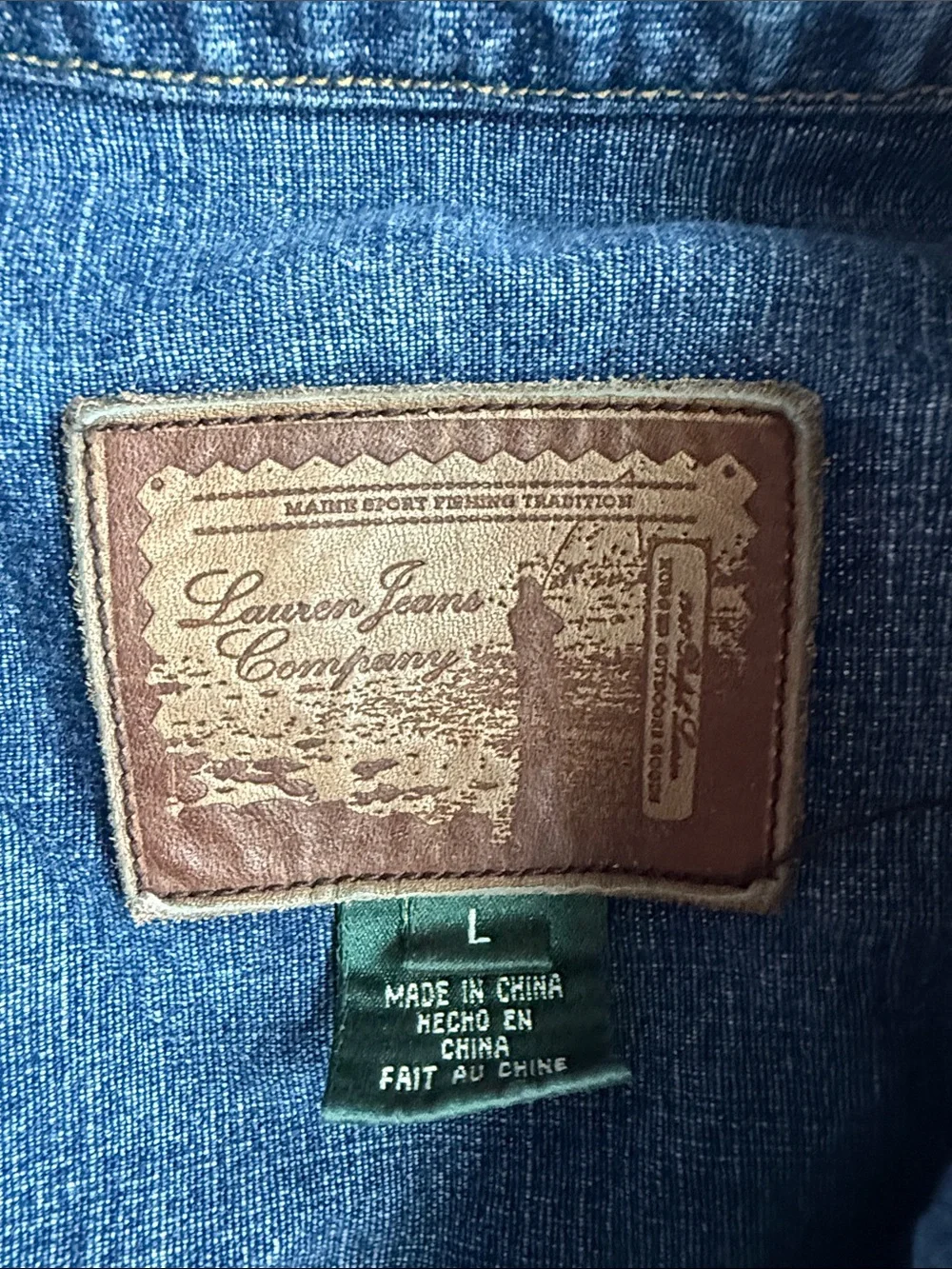 Vintage 90s Ralph Lauren Jeans Co Denim Barn Chore Jacket - Picture 2 of 9